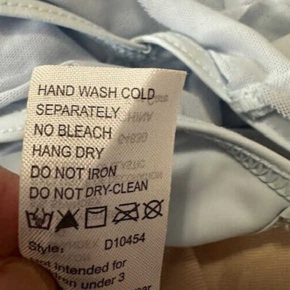 Balera Sz Medium Maxi Dress Double Cowl Stretch Mesh Overlay Dance lyrical - Picture 9 of 10